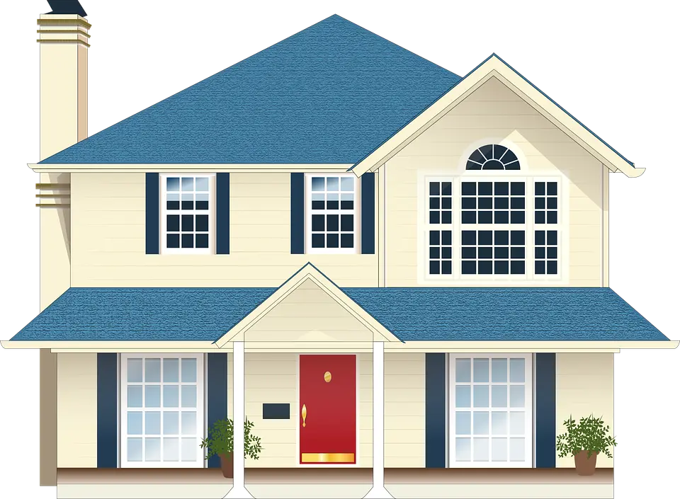 Image d'arrière plan d'une maison